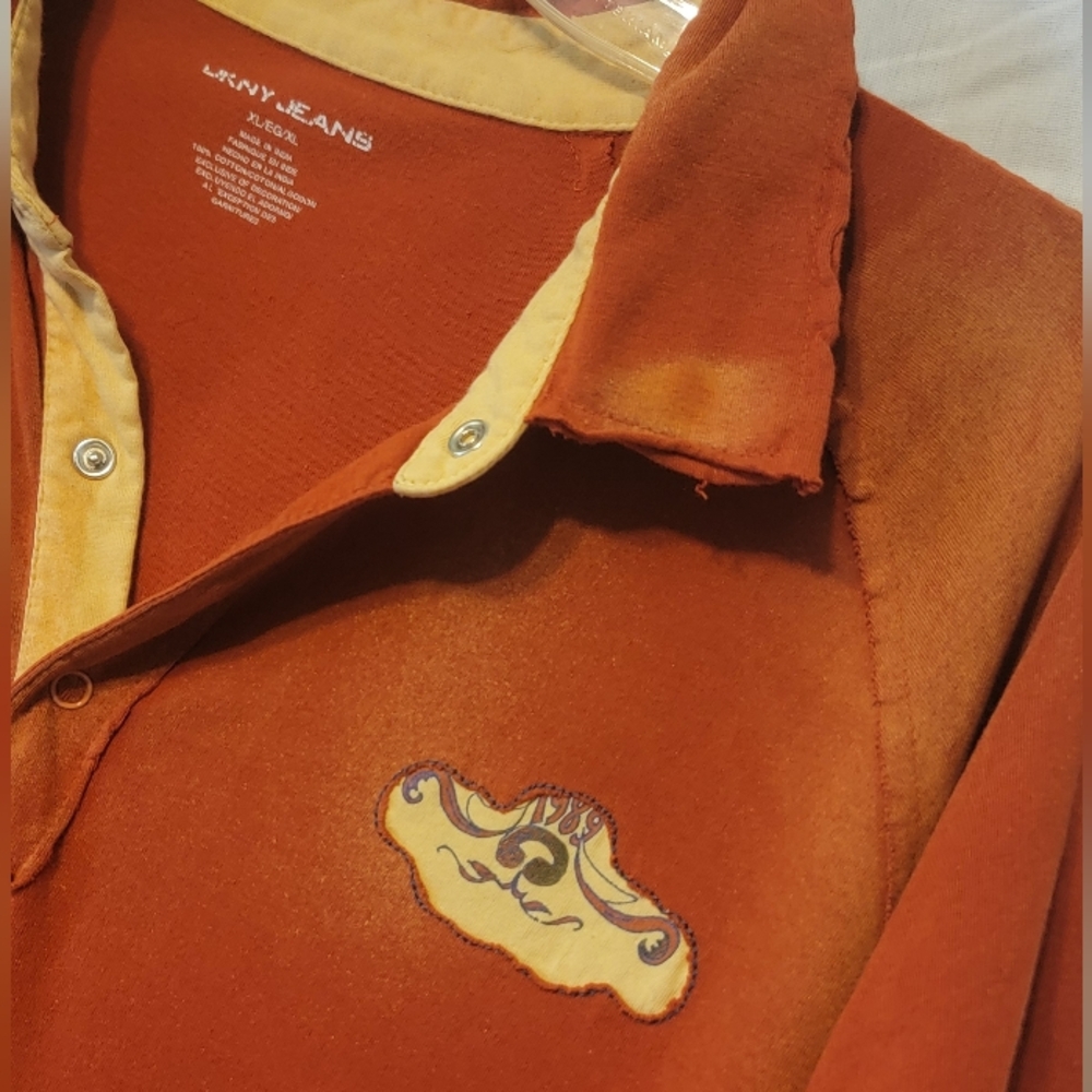VTG DKNY Ombre Graphic Shirt Mens XL New York Annual Animal Convention 1989 Y2K - Picture 6 of 11